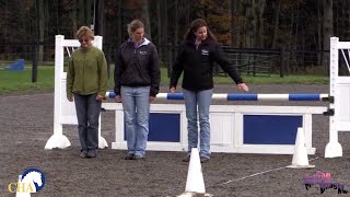 Counting Strides in a Jump Course with Teresa Kackert [upl. by Fitalludba440]