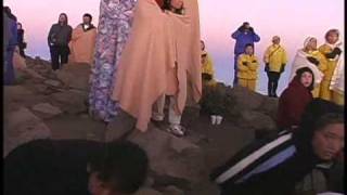 Haleakala Sunrise Ceremonial Chant [upl. by Nolyd]