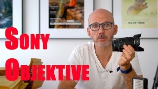 Die Besten Objektive für Sony A6000 A6300 Kamera [upl. by Jamal880]