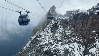 Bergfahrt mit Gletscherbus 3 zur Hohen Wand 3250 m ü NN Hintertuxer Gletscher [upl. by Erasmo391]