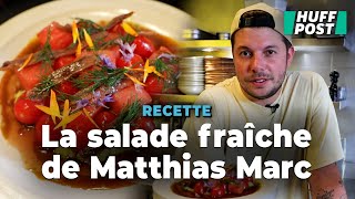 L’ancien Top Chef Matthias Marc nous donne sa recette sans cuisson pour se régaler en été [upl. by Munsey]