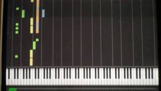 Fluch der Karibik  The Kraken Piano Tutorial Synthesia Version 1 HD [upl. by Pass]