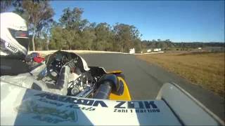 Superkart Lakeside raceway 2012 [upl. by Anayrb]