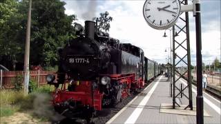 quotSchmalspurbahnBahnhof RadebeulOstquotEin Video von Wolfgang Schmökel [upl. by Naujtna]