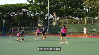 Netball Rules Untouched Centre Pass [upl. by Enomrej]