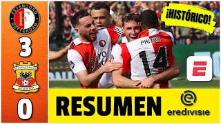 ¡HISTÓRICO SANTIAGO GIMÉNEZ Y FEYENOORD CAMPEONES DE LA EREDIVISIE Chaquito anotó  Eredivisie [upl. by Freddie]