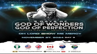 OH LORD SHOW ME MERCY  5 DAYS OF GOD OF WONDERS GOD OF PERFECTIONS 3  NSPPD  27TH NOVEMBER 2024 [upl. by Darmit]