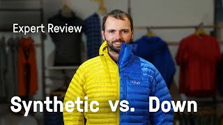 Synthetic vs Down Insulation  Expert Advice [upl. by Werdnaed]