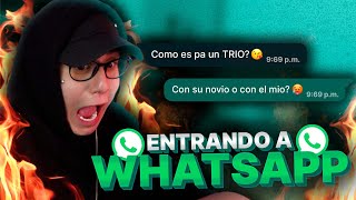 ENTRANDO A SUS WHATSAPPS PARTE 7 potente 🥵 [upl. by Jeddy]