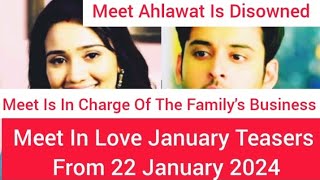 Meet In Love January Teasers Starting From 22 January 2024 Rajvardhan Returns And Shocked Everyone [upl. by Nadiya]