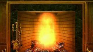 3D Fireplace v2 Screensaver [upl. by Niletac907]