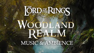 Lord of the Rings  The Woodland Realm of Mirkwood Music amp Ambience with ASMRWeekly [upl. by Perle]