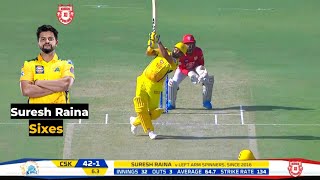 Suresh Raina best sixes  Eagle cricket  MrIPL [upl. by Tews335]