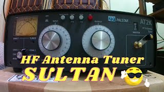 PALSTAR AT2K HF Antenna Tuner Unboxing and Test [upl. by Coleen]