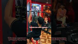 BACK WORKOUT IN 20 minutes  lat pull down and seated row 2 back workout  tosif sheopur tmf gym [upl. by Yehsa]