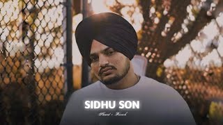 Sidhu Son Slowed  Reverb Sidhu Moose Wala  AR MASHUP TUNE [upl. by Lauber]