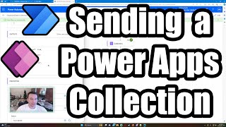 How to Send a Collection of Data from PowerApps to Power Automate  PowerApps V2  2024 Tutorial [upl. by Lecroy]