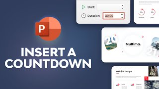 How to Quickly Insert a Countdown Timer in PowerPoint [upl. by Nedrob]