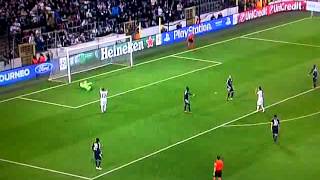 Super Goal Zlatan Ibrahimovic  PSG vs Anderlecht 231013 [upl. by Helbonia]