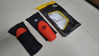 Nivia Shin Guard with Sleeves  First Look  LalitSinghMehta [upl. by Norved102]