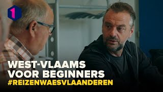 Tom Waes volgt een cursus WestVlaams  Reizen Waes Vlaanderen [upl. by Susanna363]