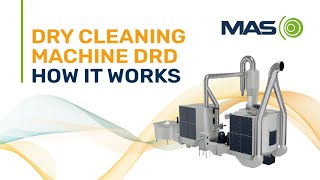 How the dry cleaning machine DRD from MAS works [upl. by Christiano]