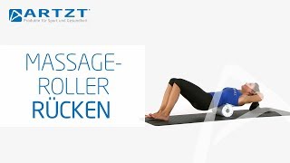 ARTZT vitality MassageRoller  Rücken [upl. by Nirhtak]