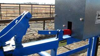 Remote GateMan manual roping chute opener up closeavi [upl. by Maryann]