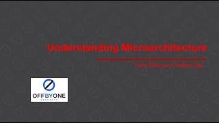 Understanding Microarchitecture [upl. by Dulla887]