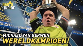 Het was een NERVEUZE finale  DARTS INSIDE [upl. by Huebner205]