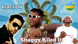 Ghanaian 🇬🇭 React To Bruce Melodie ft Shaggy  When Shes Around Funga Macho Brucemolodie Shaggy [upl. by Hairim]