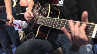 Summer NAMM 11  Wechter Guitars Roundneck Cutaway Resonator Demo [upl. by Ametaf]