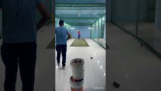 Batting with Sidearm cricket battingskills battingpractice cricketbatting battingmasterclass [upl. by Keever937]