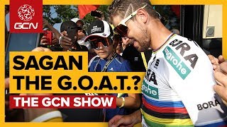 Is Peter Sagan The Greatest Cyclist Of All Time  The GCN Show Ep 287 [upl. by Osnofedli]