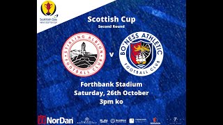 HIGHLIGHTS 202425  Stirling Albion 60 Boness Athletic  Scottish Cup  27102024 [upl. by Urbano]