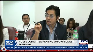 House continues hearing on OVP budget utilization VP Sara Duterte skips anew [upl. by Suhcnip]