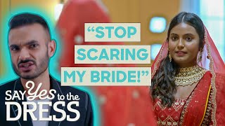 Bride Is Worried About Her Dress Matching Her Skin Tone  Say Yes To The Dress India [upl. by Eamaj]