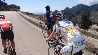 Mallorca Cycling Video for Indoor Training 80 Minute HD Drift Camera [upl. by Rialc]