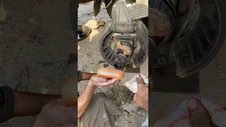 Is it right way to grease wheel bearing grease grease bearing restoration viralvideo [upl. by Aihsilef205]