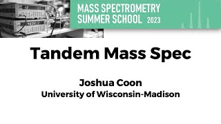 Tandem Mass Spec [upl. by Charissa767]