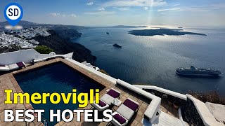 Imerovigli Santorini Best Caldera Hotels amp Where To Stay [upl. by Eetsirk]