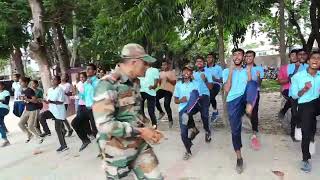 ncc drill kadam tal🇮🇳💪 full Jos cadet💪2 bihar bn ncc drill mps science college muzaffarpur [upl. by Lilas]