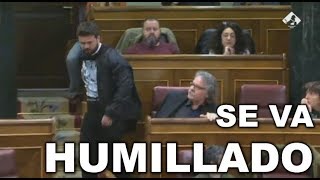 GABRIEL RUFIÁN ABANDONA el CONGRESO HUMILLADO tras el REPASO que le mete ZOIDO [upl. by Surazal]