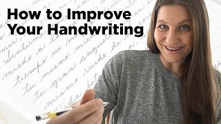 How to Improve Your Handwriting [upl. by Gastineau]