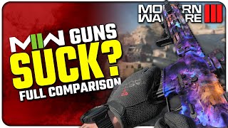 Do the MWII Guns Suck in Modern Warfare III  Best MWII Guns to Use [upl. by Ettenahs]