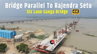 Mokama Six Lane Ganga Bridge New Update  Asias Widest Bridge in Bihar  Six Lane Bridge  TheWay4U [upl. by Llatsyrk397]