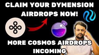 How To Claim Dymension DYM Airdrops On The Cosmos Ecosystem  Genesis Rolldrop [upl. by Roxi]