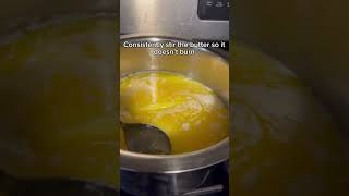 Making Desi Ghee with Store Bought Butter kitchentips desighee butter gheebutter recipe [upl. by Utimer973]