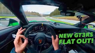 NEXT LEVEL Porsche 992 GT3 RS Flat Out at SPA [upl. by Glaudia480]