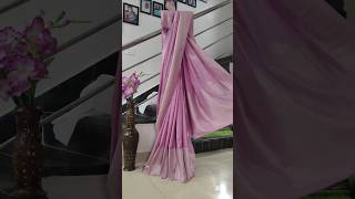 Beautiful Soft Silk Sarees in Blue and Pink colours [upl. by Ezana]